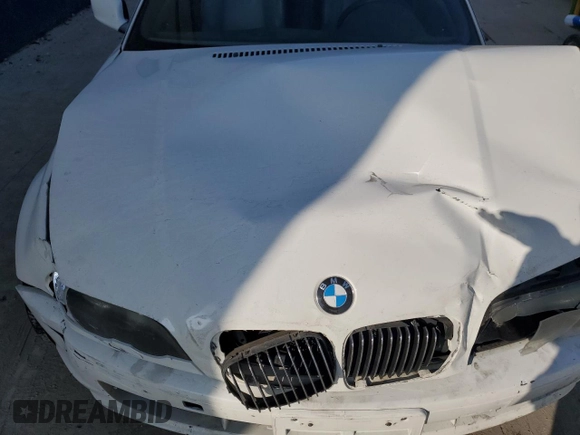 2001 BMW 3 Series 325Ci with VIN WBABS33471JY58139, listed as a Copart auction lot 83592394 with 0 mi miles and Salvage Title. Bid and sale history available at carsss.com. Image 11.