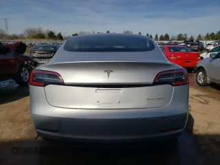 2018 Tesla Model 3 Long Range Battery with VIN 5YJ3E1EB1JF069197, listed as a Copart auction lot 48069465 with Not Provided miles and Salvage Title. Bid and sale history available at DreamBid. Image 6.