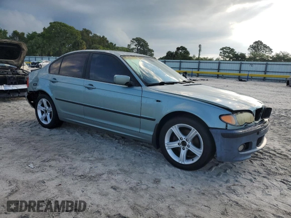 2003 BMW 3 Series 325xi with VIN WBAEU33413PF60048, listed as a Copart auction lot 50879085 with 246,017 mi miles and Salvage Title. Bid and sale history available at carsss.com. Image 4.