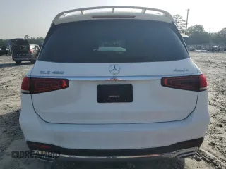 2023 Mercedes-Benz GLS 450 with VIN 4JGFF5KE1PA909640, listed as a Copart auction lot 63495994 with 12,971 mi miles and Salvage Title. Bid and sale history available at DreamBid. Image 6.