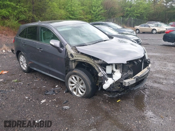 2017 Acura RDX Technology with VIN 5J8TB3H55HL014805, listed as a IAAI auction lot 41921064 with 49,483 mi miles and . Bid and sale history available at DreamBid. Image 1.