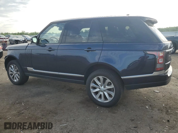 2016 Land Rover Range Rover HSE с VIN SALGS2PF6GA312478, выставлен на аукционе Copart как лот 54795465 с пробегом 50 248 миль миль и Списание • Salvage title. История ставок и продаж доступна на DreamBid. Изображение 2.