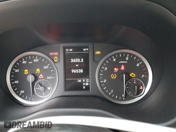 2020 Mercedes-Benz Metris with VIN W1WV0FEY6L3686351, listed as a Copart auction lot 82871044 with 96,538 mi miles and Clean Title. Bid and sale history available at DreamBid. Image 9.