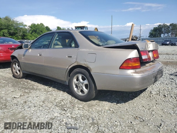 1997 Lexus ES 300 Luxury Sport Sdn with VIN JT8BF22G5V0078101, listed as a Copart auction lot 56498984 with 0 mi miles and Salvage Title. Bid and sale history available at carsss.com. Image 2.