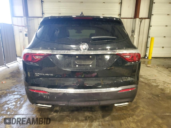 2023 Buick Enclave Essence with VIN 5GAEVAKW0PJ141364, listed as a Copart auction lot 84047794 with 21,433 mi miles and Salvage Title. Bid and sale history available at DreamBid. Image 6.