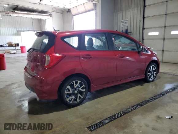 2015 Nissan Note S Plus with VIN 3N1CE2CP0FL390180, listed as a Copart auction lot 57475385 with 51,033 mi miles and Salvage title. Bid and sale history available at DreamBid. Image 3.