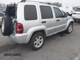 2005 Jeep Liberty Limited with VIN 1J4GK58KX5W704393, listed as a IAAI auction lot 41675508 with 188,403 mi miles. Bid and sale history available at carsss.com. Image 4.