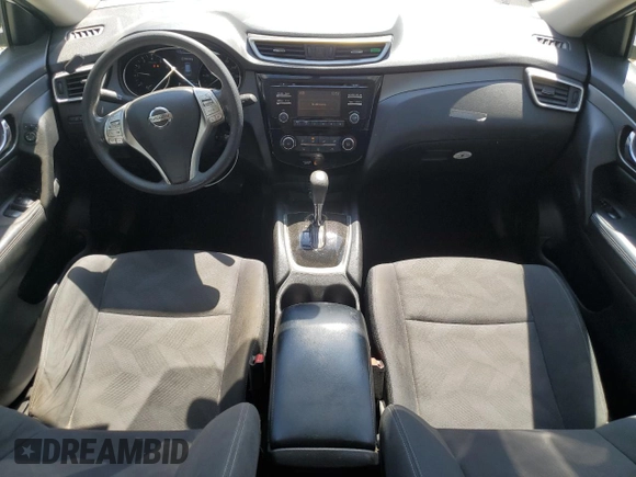 2016 Nissan Rogue S with VIN KNMAT2MT7GP677625, listed as a Copart auction lot 49970505 with 90,249 mi miles and Salvage Title. Bid and sale history available at DreamBid. Image 8.