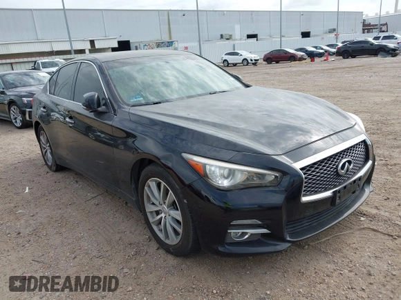 2017 Infiniti Q50 Premium z VIN JN1EV7AP7HM738414, wystawiony jako IAAI lot #42666640 z przebiegiem 79 888 mil mil oraz . Historia ofert i sprzedaży dostępna na DreamBid. Obrazek 1.