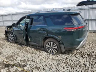 2025 Nissan Pathfinder SL with VIN 5N1DR3CC8SC222068, listed as a Copart auction lot 55463185 with 1,928 mi miles and Clean title. Bid and sale history available at DreamBid. Image 2.