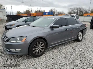 2013 Volkswagen Passat SEL Premium with VIN 1VWCH7A32DC058118, listed as a Copart auction lot 80256304 with 158,667 mi miles and Salvage Title. Bid and sale history available at carsss.com. Image 1.