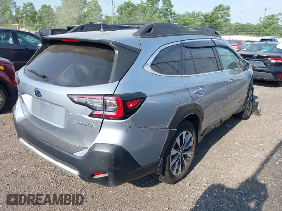 2024 Subaru Outback Limited with VIN 4S4BTANC9R3123215, listed as a IAAI auction lot 42576586 with 7,866 mi miles and . Bid and sale history available at DreamBid. Image 4.