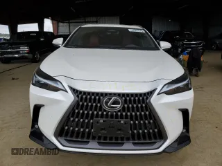 2025 Lexus NX 350 Premium with VIN JTJGGCEZ4S5010472, listed as a Copart auction lot 54560975 with 9,587 mi miles and Salvage title. Bid and sale history available at DreamBid. Image 5.