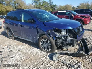 2020 Nissan Pathfinder SV with VIN 5N1DR2BN6LC584978, listed as a Copart auction lot 50413695 with 80,320 mi miles and Salvage Title. Bid and sale history available at carsss.com. Image 4.