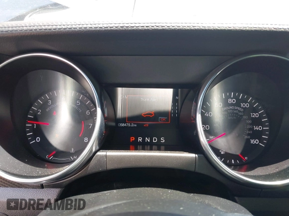 2021 Ford Mustang EcoBoost with VIN 1FA6P8TH1M5137372, listed as a IAAI auction lot 42031716 with 58,475 mi miles and . Bid and sale history available at DreamBid. Image 7.