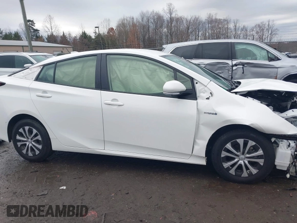 2022 Toyota Prius L Eco with VIN JTDKAMFU3N3188445, listed as a IAAI auction lot 41138076 with 25,225 mi miles and . Bid and sale history available at DreamBid. Image 14.