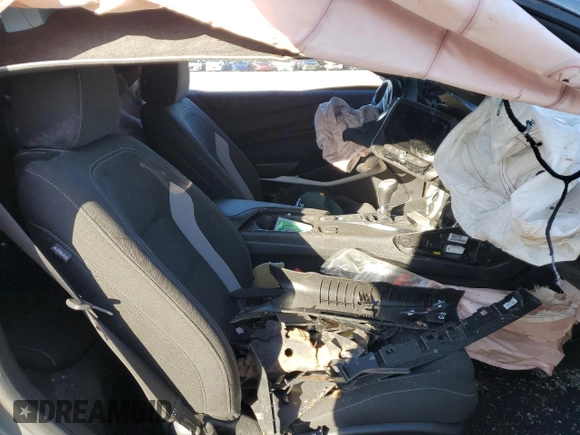 2022 Chevrolet Camaro LT1 with VIN 1G1FF1R74N0103548, listed as a Copart auction lot 87578615 with 0 mi miles and Salvage Title. Bid and sale history available at carsss.com. Image 7.