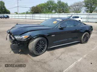 2015 Ford Mustang GT z VIN 1FA6P8CF6F5381147, wystawiony jako Copart lot #59140825 z przebiegiem 85 612 mil mil oraz Szkoda całkowita • Salvage title. Historia ofert i sprzedaży dostępna na DreamBid. Obrazek 1.