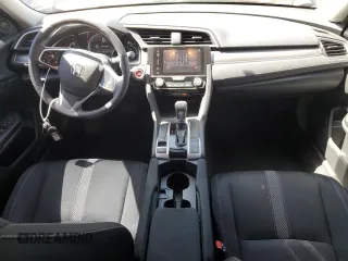 2018 Honda Civic EX with VIN 19XFC2F70JE043957, listed as a Copart auction lot 52217275 with 87,175 mi miles and Salvage Title. Bid and sale history available at DreamBid. Image 8.