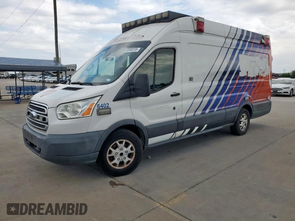 2016 Ford Transit with VIN 1FDYR3XG0GKB33168, listed as a Copart auction lot 63456135 with 368,683 mi miles and Clean title. Bid and sale history available at DreamBid. Image 1.