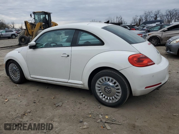 2014 Volkswagen Beetle 2.5L w/Sun with VIN 3VWJP7AT8EM621487, listed as a Copart auction lot 83106354 with 75,381 mi miles and Salvage Title. Bid and sale history available at DreamBid. Image 2.