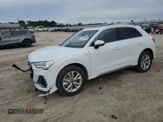 2024 Audi Q3 S line Premium with VIN WA1DECF34R1170613, listed as a Copart auction lot 41694995 with 8,994 mi miles and Salvage Title. Bid and sale history available at carsss.com. Image 1.