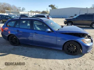 2007 BMW 3 Series 328xi with VIN WBAVT73507FZ35424, listed as a Copart auction lot 49740365 with 151,039 mi miles and Clean title. Bid and sale history available at DreamBid. Image 4.