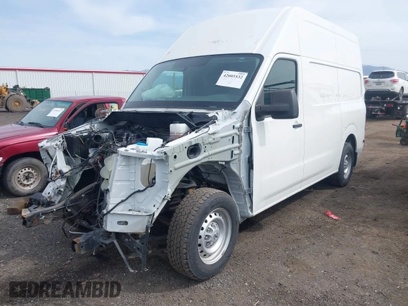2021 Nissan NV Cargo SV z VIN 1N6BF0LY8MN809146, wystawiony jako IAAI lot #42005532 z przebiegiem 31 869 mil mil oraz . Historia ofert i sprzedaży dostępna na DreamBid. Obrazek 2.