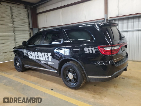 2022 Dodge Durango Pursuit with VIN 1C4SDJFT6NC197735, listed as a Copart auction lot 49824055 with 43,817 mi miles and Salvage title. Bid and sale history available at DreamBid. Image 2.