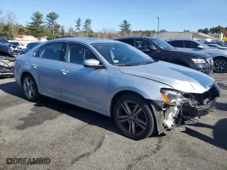 2013 Volkswagen Passat SEL Premium with VIN 1VWCM7A30DC031463, listed as a Copart auction lot 79072744 with 80,251 mi miles and Salvage Title. Bid and sale history available at carsss.com. Image 4.