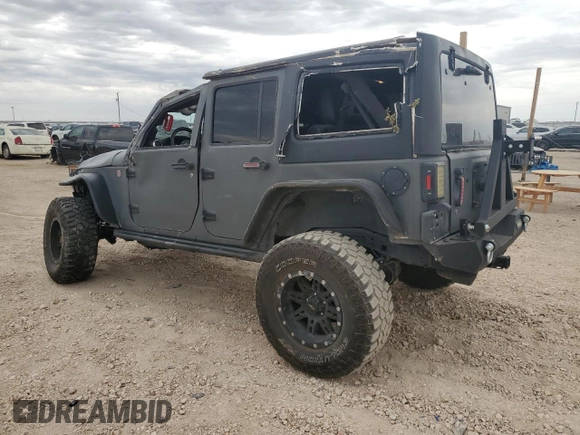2016 Jeep Wrangler Unlimited Rubicon Hard Rock with VIN 1C4BJWFG8GL343824, listed as a Copart auction lot 72627104 with 62,734 mi miles and Clean Title. Bid and sale history available at carsss.com. Image 2.