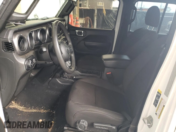 2023 Jeep Wrangler Sport S with VIN 1C4HJXDN5PW542913, listed as a Copart auction lot 48263205 with 44,544 mi miles and Clean Title. Bid and sale history available at DreamBid. Image 7.