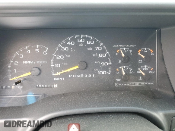 1997 GMC Suburban with VIN 3GKFK16R4VG519902, listed as a Copart auction lot 79031204 with 195,624 mi miles and Salvage Title. Bid and sale history available at DreamBid. Image 9.