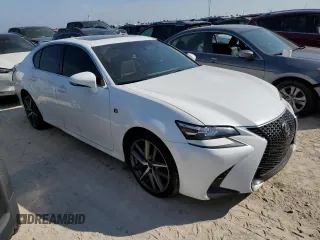 2017 Lexus GS with VIN JTHCZ1BL6HA006678, listed as a Copart auction lot 76446944 with 0 mi miles and Salvage Title. Bid and sale history available at carsss.com. Image 4.