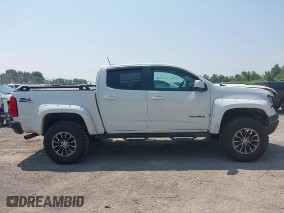 2019 Chevrolet Colorado 4WD ZR2 with VIN 1GCGTEEN9K1335858, listed as a IAAI auction lot 42447016 with 47,303 mi miles and . Bid and sale history available at DreamBid. Image 14.