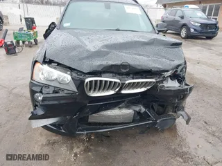 2013 BMW X3 xDrive28i with VIN 5UXWX9C54D0D02299, listed as a IAAI auction lot 41731353 with 105,066 mi miles. Bid and sale history available at carsss.com. Image 6.