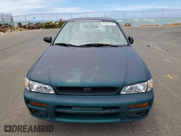 2001 Subaru Impreza L with VIN JF1GF43541H801891, listed as a Copart auction lot 65837184 with 137,222 mi miles and Clean title. Bid and sale history available at DreamBid. Image 5.