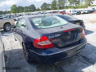 2006 Mercedes-Benz CLK-Class 3.5L with VIN WDBTJ56J56F199770, listed as a IAAI auction lot 42009746 with 110,410 mi miles. Bid and sale history available at carsss.com. Image 3.