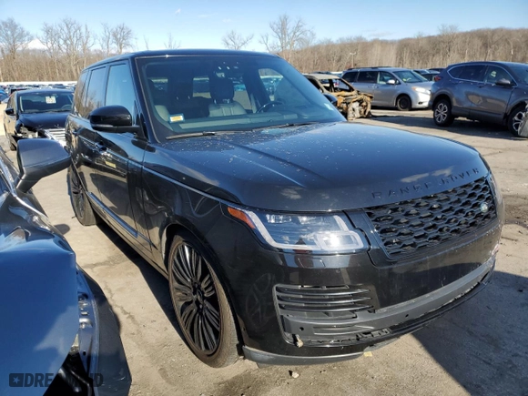 2021 Land Rover Range Rover P525 Westminster with VIN SALGS2SE3MA453650, listed as a Copart auction lot 83634444 with NaN miles and Salvage Title. Bid and sale history available at carsss.com. Image 4.