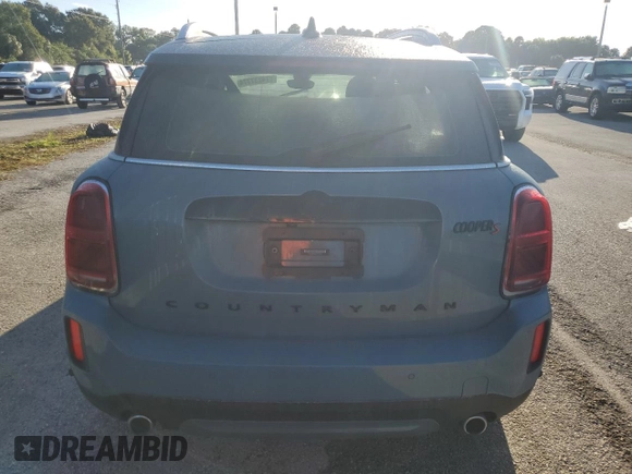 2021 MINI Countryman Cooper S with VIN WMZ53BR03M3N21746, listed as a Copart auction lot 74237774 with 0 mi miles and Non Repairable. Bid and sale history available at carsss.com. Image 6.