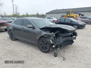 2013 Kia Optima EX with VIN 5XXGN4A76DG168748, listed as a IAAI auction lot 42026103 with 179,142 mi miles. Bid and sale history available at carsss.com. Image 1.