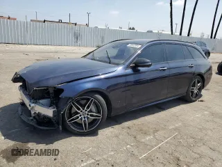 2019 Mercedes-Benz E 450 with VIN WDDZH6JB7KA639496, listed as a Copart auction lot 58442094 with 23,634 mi miles and Salvage Title. Bid and sale history available at DreamBid. Image 1.