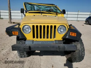 2001 Jeep Wrangler SE with VIN 1J4FA29P81P308796, listed as a Copart auction lot 66028964 with 178,271 mi miles and Salvage Title. Bid and sale history available at carsss.com. Image 5.