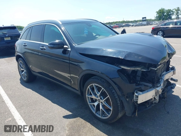 2021 Mercedes-Benz GLC 300 with VIN W1N0G8EB6MF880606, listed as a IAAI auction lot 42387749 with 22,546 mi miles and . Bid and sale history available at DreamBid. Image 1.