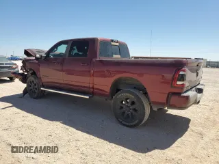 2024 Ram 2500 Laramie with VIN 3C6UR5FL9RG162974, listed as a Copart auction lot 50081095 with 8,776 mi miles and Salvage title. Bid and sale history available at DreamBid. Image 2.