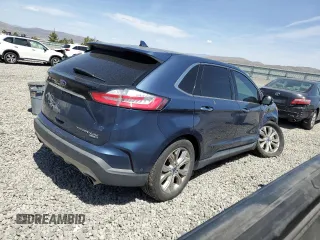 2019 Ford Edge Titanium z VIN 2FMPK4K91KBB81098, wystawiony jako Copart lot #53604115 z przebiegiem 70 179 mil mil oraz Szkoda całkowita • Salvage title. Historia ofert i sprzedaży dostępna na DreamBid. Obrazek 3.