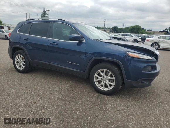 2018 Jeep Cherokee Latitude Plus z VIN 1C4PJMLX8JD607124, wystawiony jako Copart lot #62834735 z przebiegiem 131 690 mil mil oraz Szkoda całkowita • Salvage title. Historia ofert i sprzedaży dostępna na DreamBid. Obrazek 4.