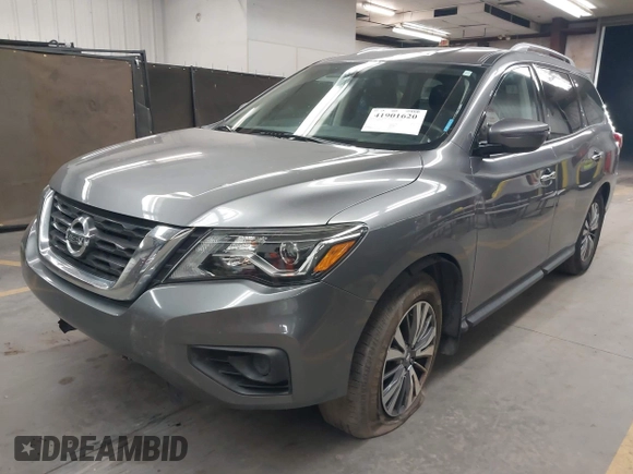2020 Nissan Pathfinder S with VIN 5N1DR2AN8LC626262, listed as a IAAI auction lot 41901620 with 83,744 mi miles and . Bid and sale history available at DreamBid. Image 2.
