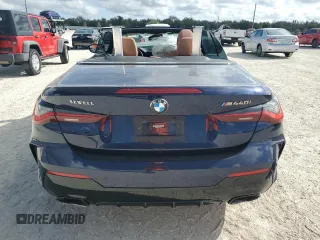 2023 BMW 4 Series M440i with VIN WBA53AT03PCL15153, listed as a Copart auction lot 85457074 with Not Provided miles and Salvage Title. Bid and sale history available at DreamBid. Image 6.