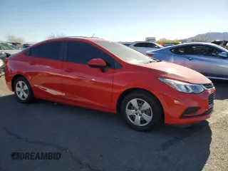 2018 Chevrolet Cruze LS with VIN 1G1BC5SM4J7224242, listed as a Copart auction lot 41511795 with 63,646 mi miles and Salvage Title. Bid and sale history available at DreamBid. Image 4.
